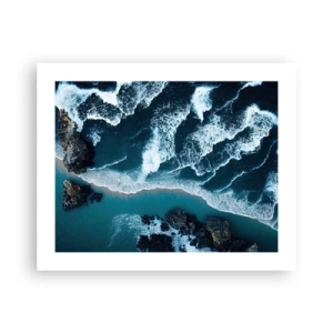 Poster - Envelopped by Waves - 50x40 cm