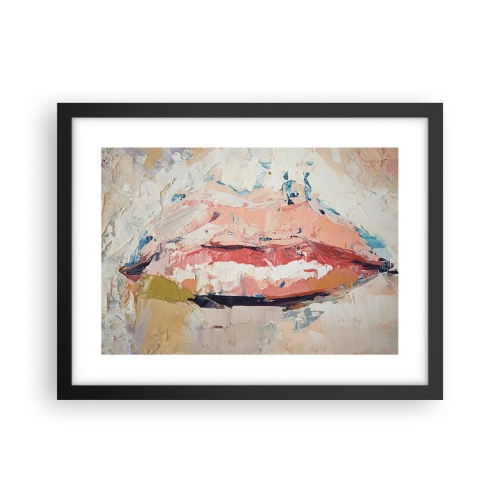 Poster in black frame - It Awakens the Senses - 40x30 cm