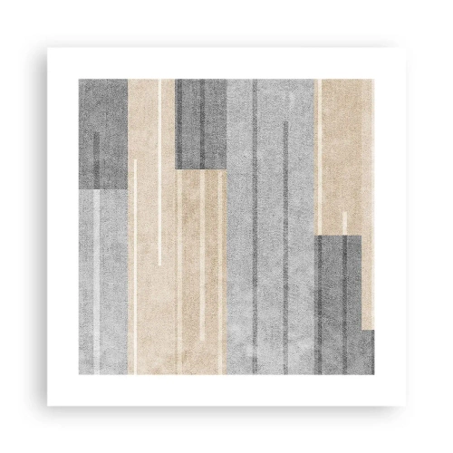 Poster - Composition: Keep Upright - 40x40 cm