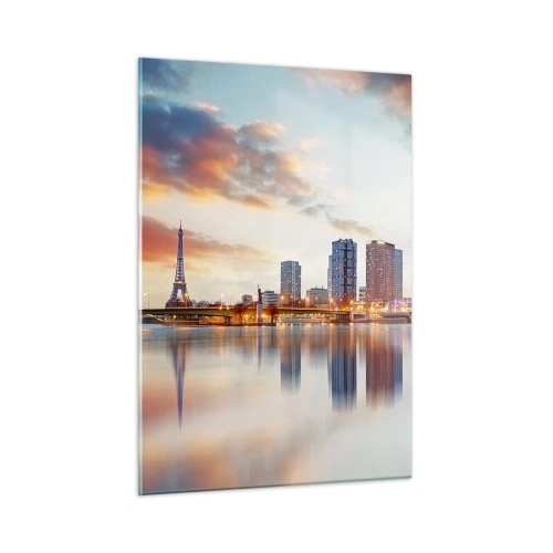 Glass picture - Monumental Peace of Paris - 50x70 cm