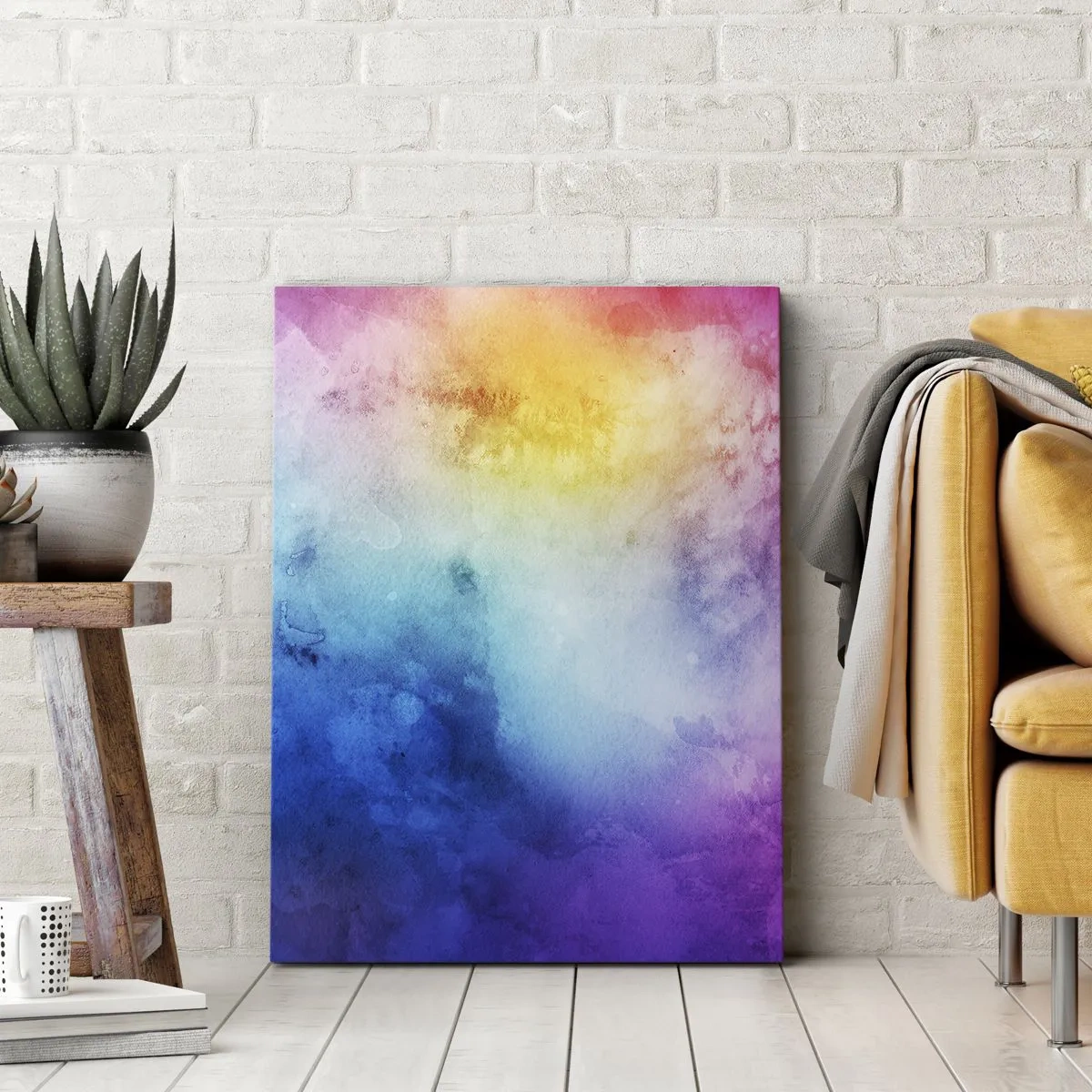 Canvas picture - Almost in Seventh Heaven - 65x120 cm