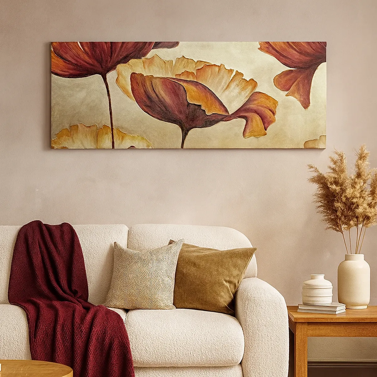 Canvas picture - Piece of Meadow - 30x30 cm