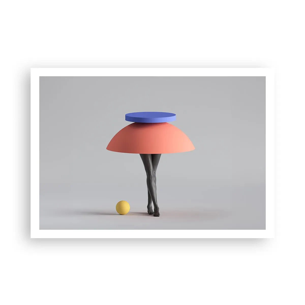 Poster - Surrealistic Composition - 100x70 cm