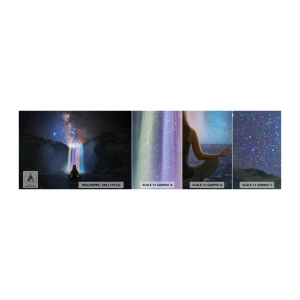 Photo Wallpaper Sample Premium Canvas - Absolute Harmony - Abstraction, Waterfall, Fantasy - 100x30 cm