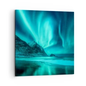 Canvas picture - Miracles of the North - 60x60 cm