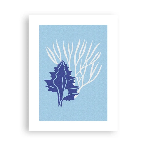 Poster - Leaf Forms - 30x40 cm