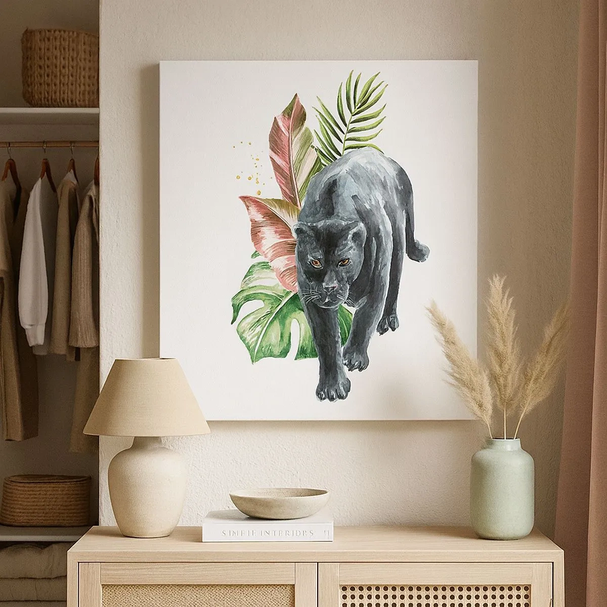 Canvas picture - Wilderness of the Heart - 30x30 cm