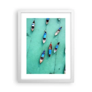 Poster in white frmae - In Joyful Expectation - 30x40 cm