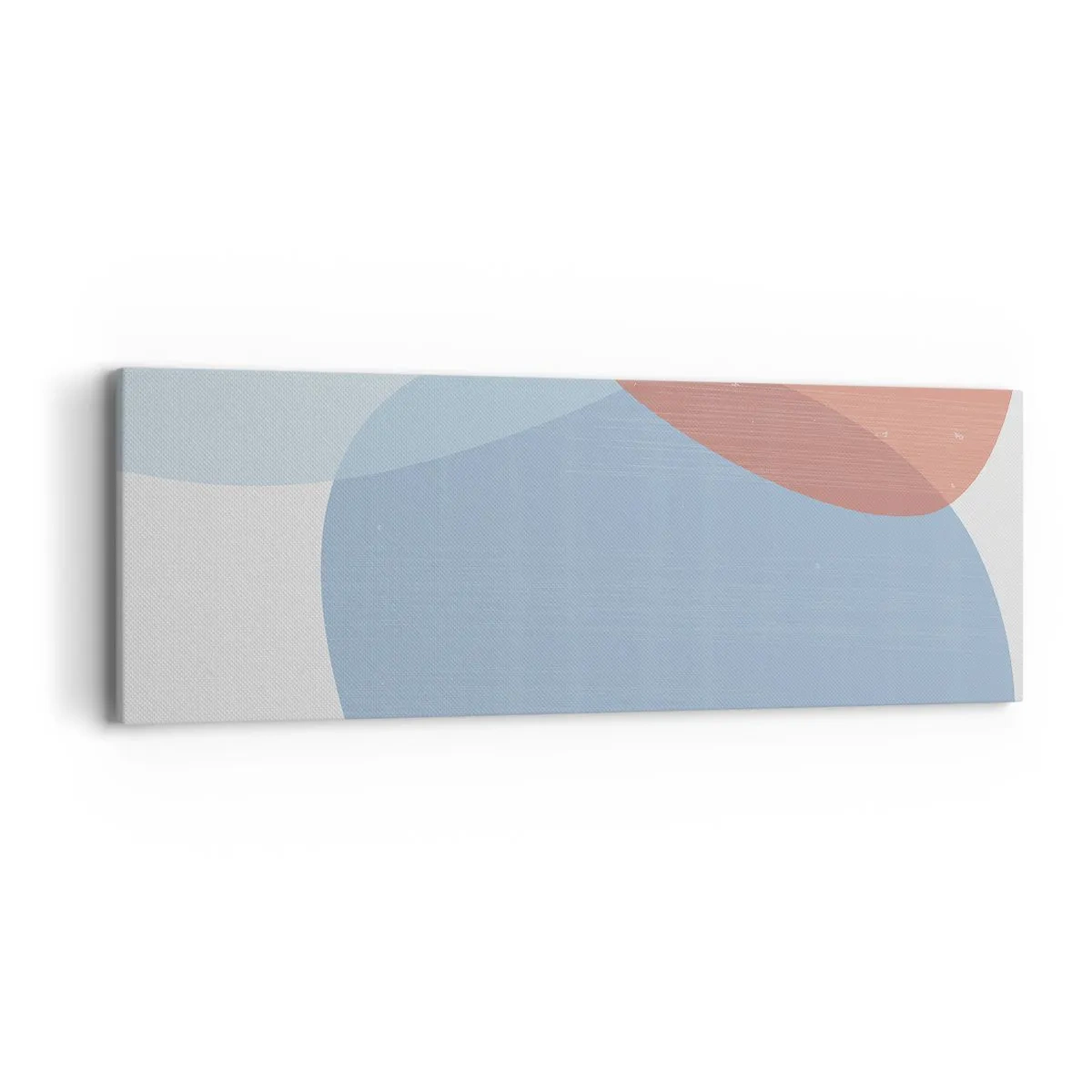 Canvas picture - Pastel Relations - 90x30 cm