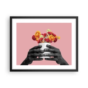 Poster in black frame - Apotheosis of Life - 50x40 cm