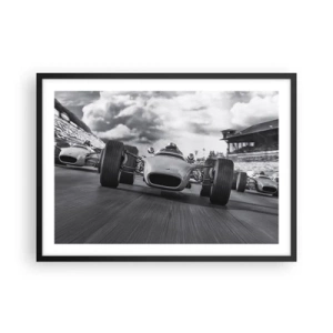 Poster in black frame - There is Power! - 70x50 cm