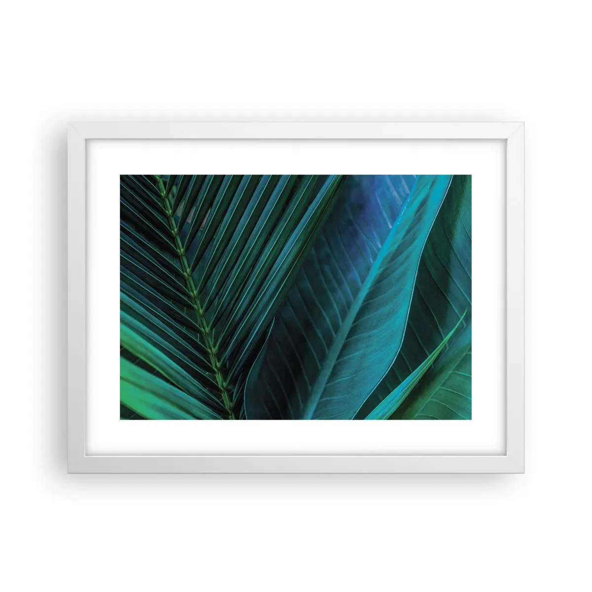 Poster in white frmae - Anatomy of Green - 40x30 cm