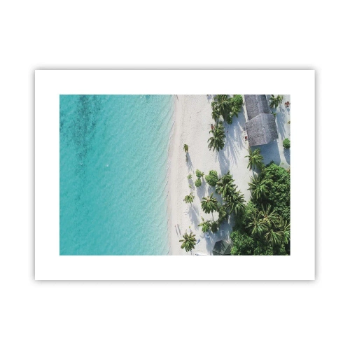 Poster - Holidays in Paradise - 40x30 cm