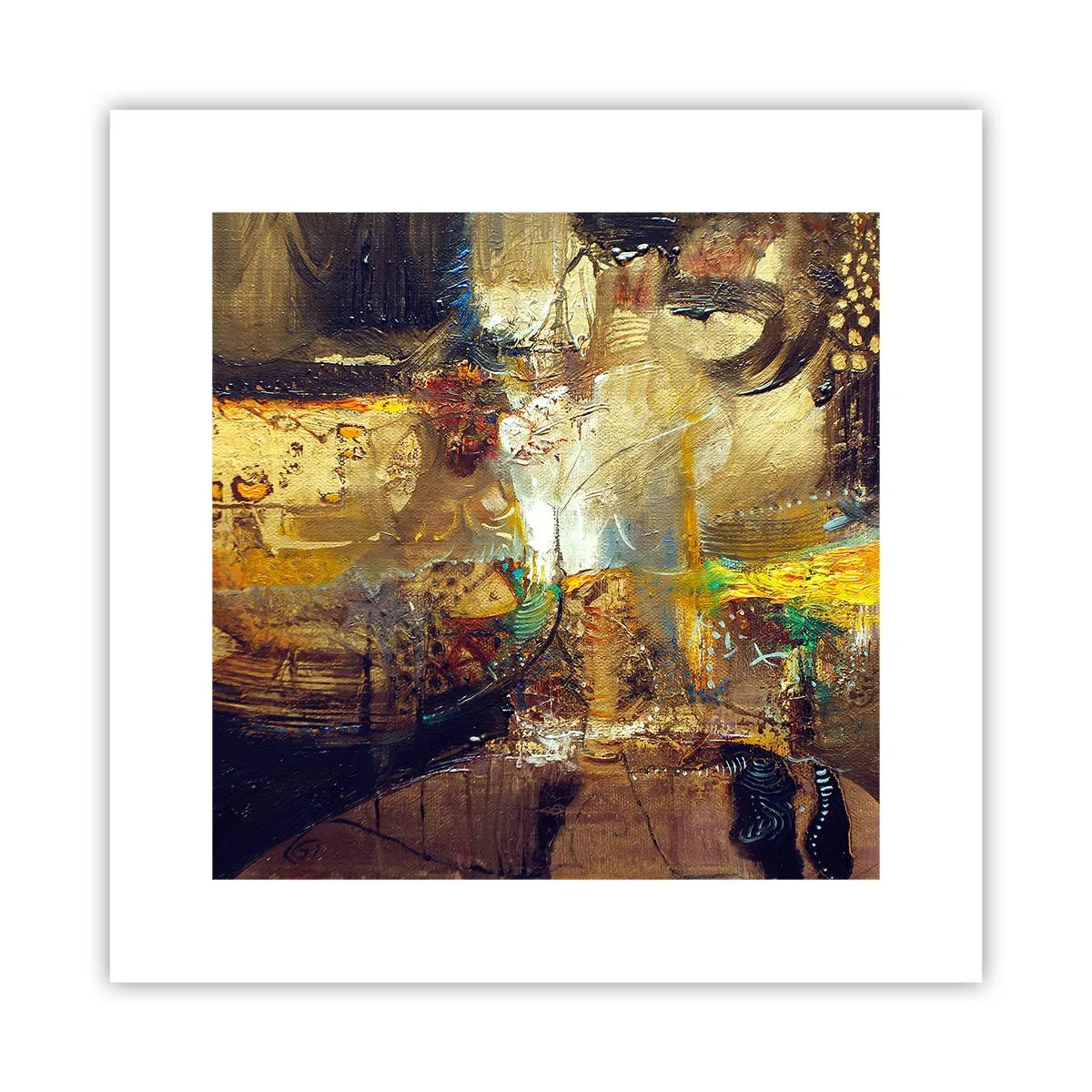 Poster - Cold, Warm, Hot - 30x30 cm