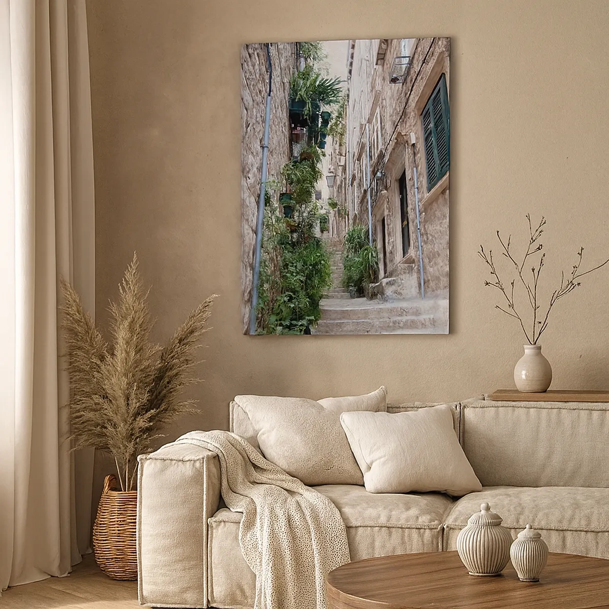 Canvas picture - Charm of Old Town - 50x70 cm