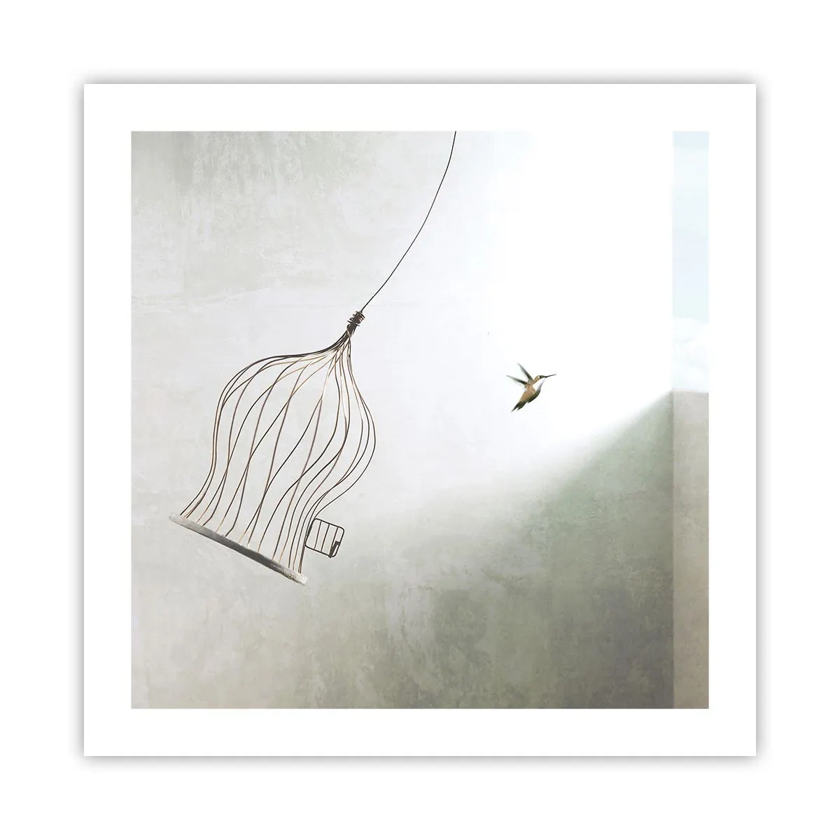 Poster - In His Element - 50x50 cm