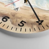 Clock face with numbers