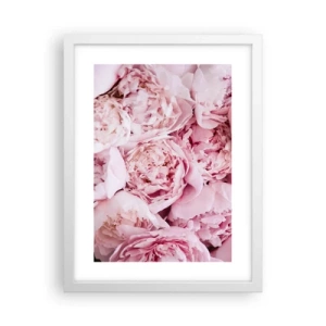 Poster in white frmae - Cuddly and Fragrant - 30x40 cm