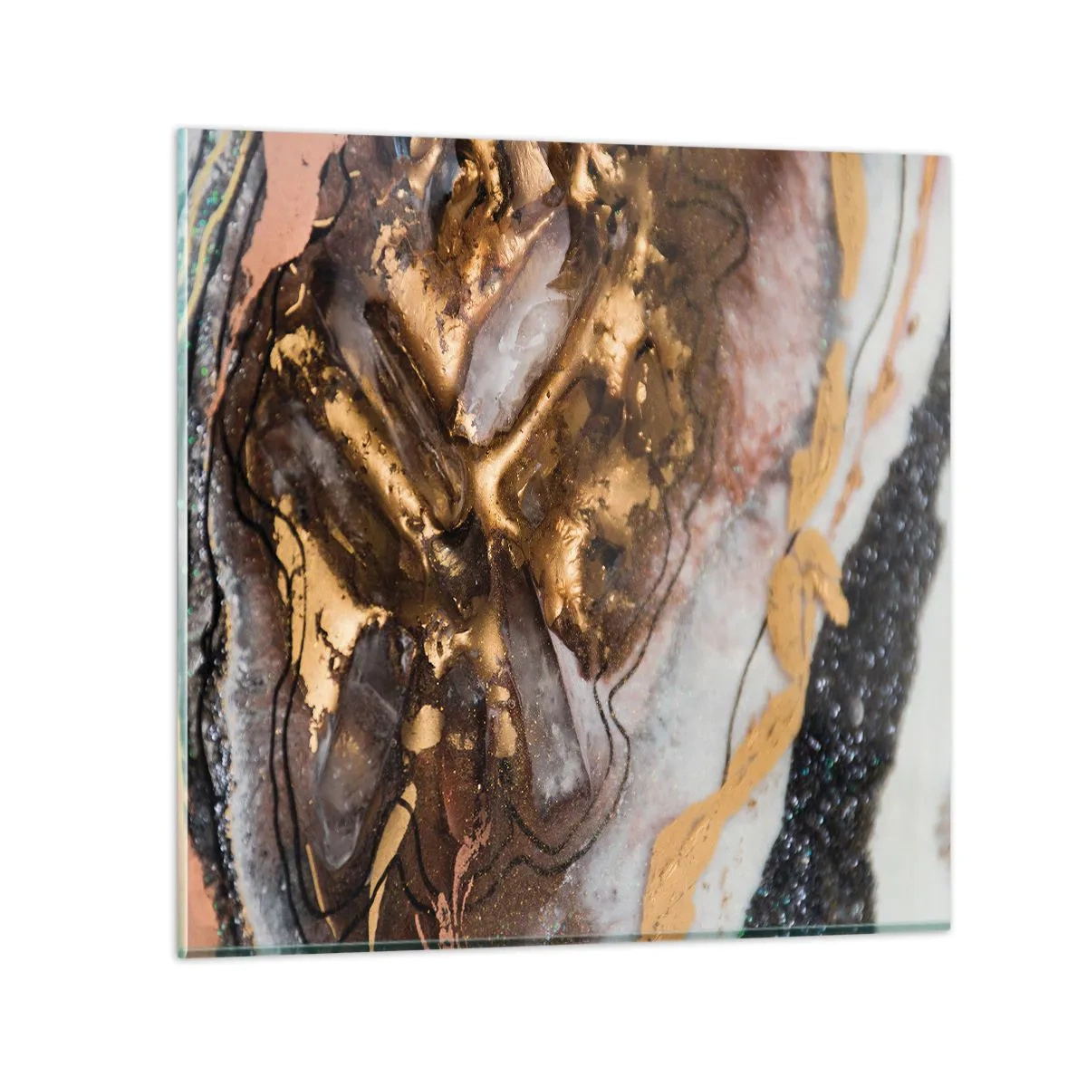 Glass picture - Element of the Earth - 60x60 cm
