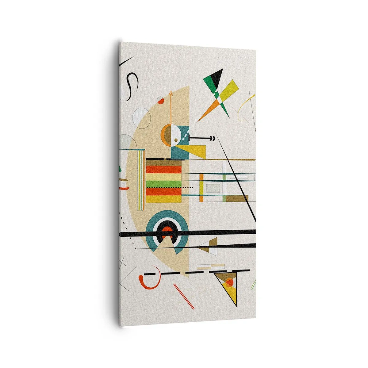 Canvas picture - And the World Laughs - 65x120 cm