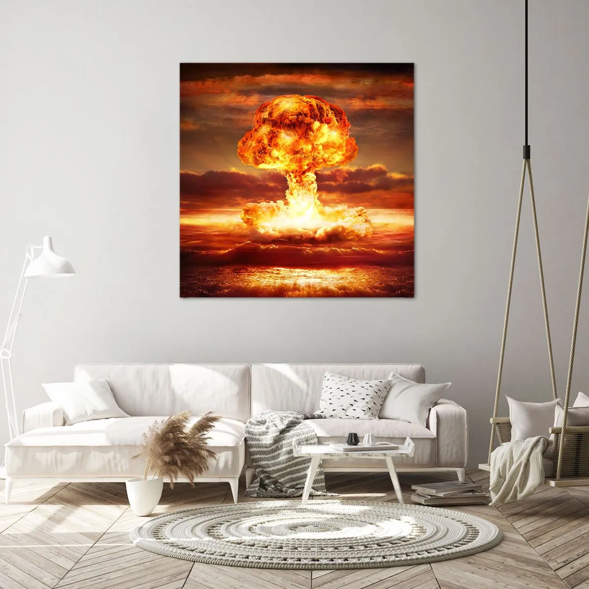 Canvas picture - And the End Will Come - 50x50 cm