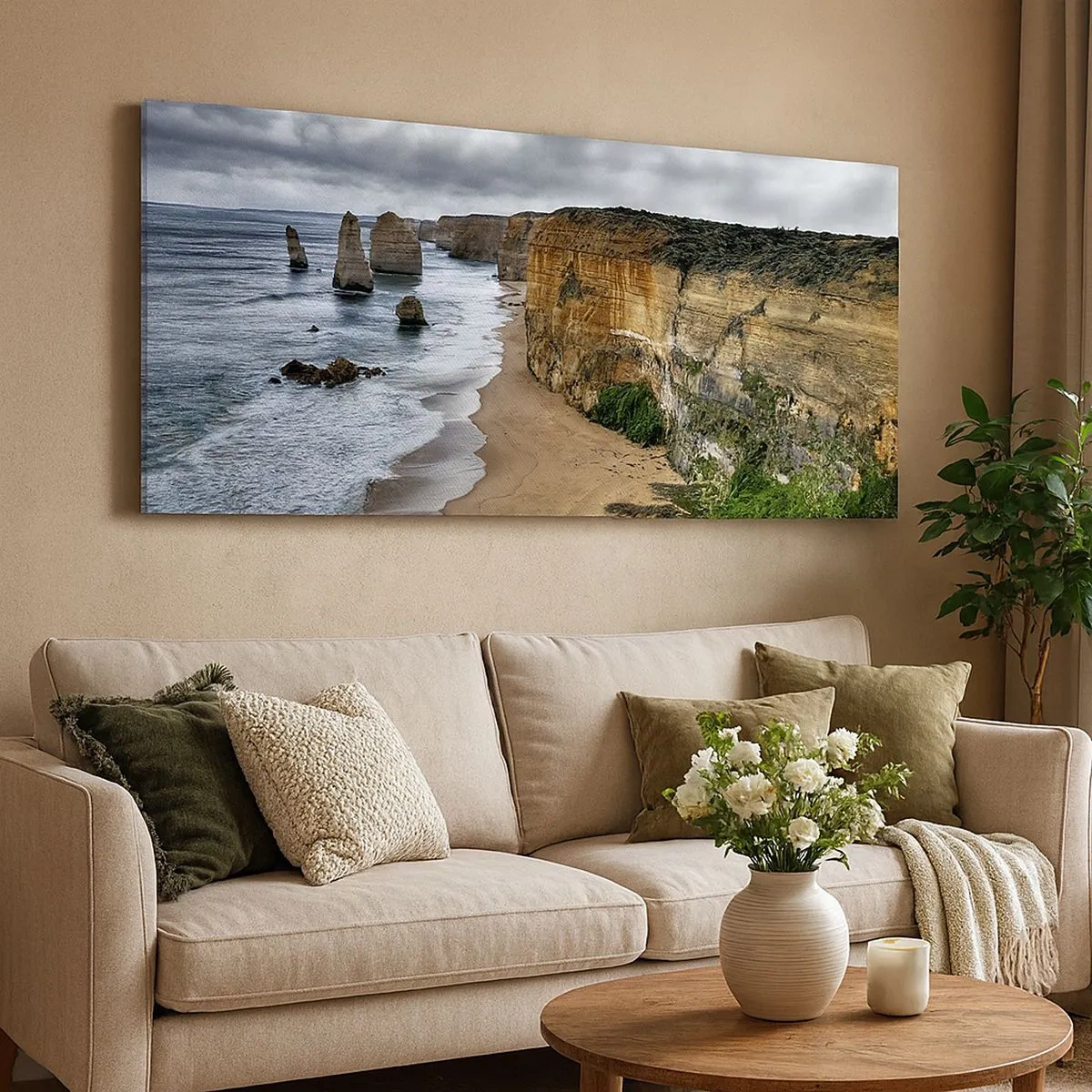 Canvas picture - Raw Beauty - 100x40 cm
