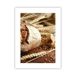 Poster - Tasty, Fragrant, Crunchy - 30x40 cm