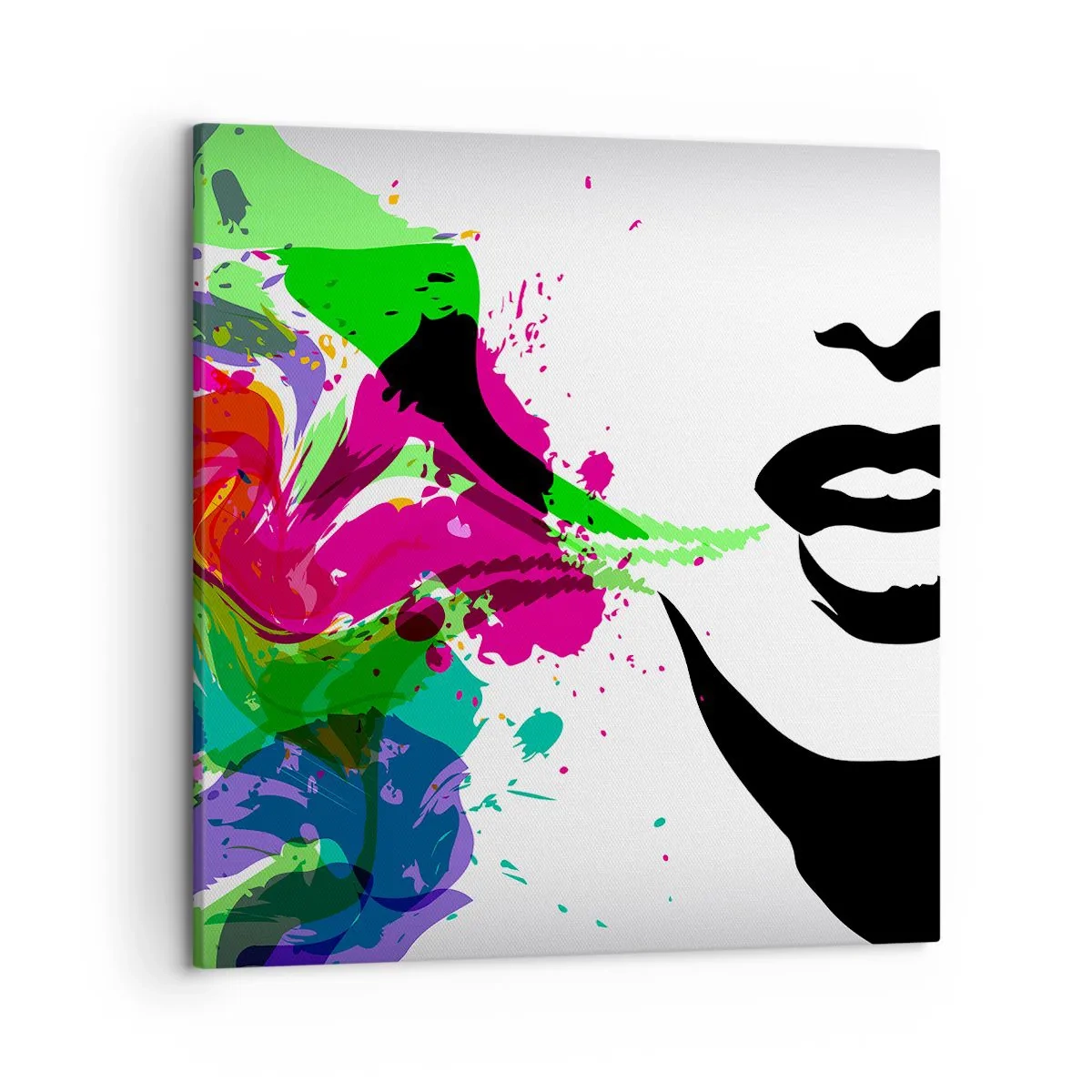 Canvas picture - Tale in Colours of a Rainbow - 50x50 cm