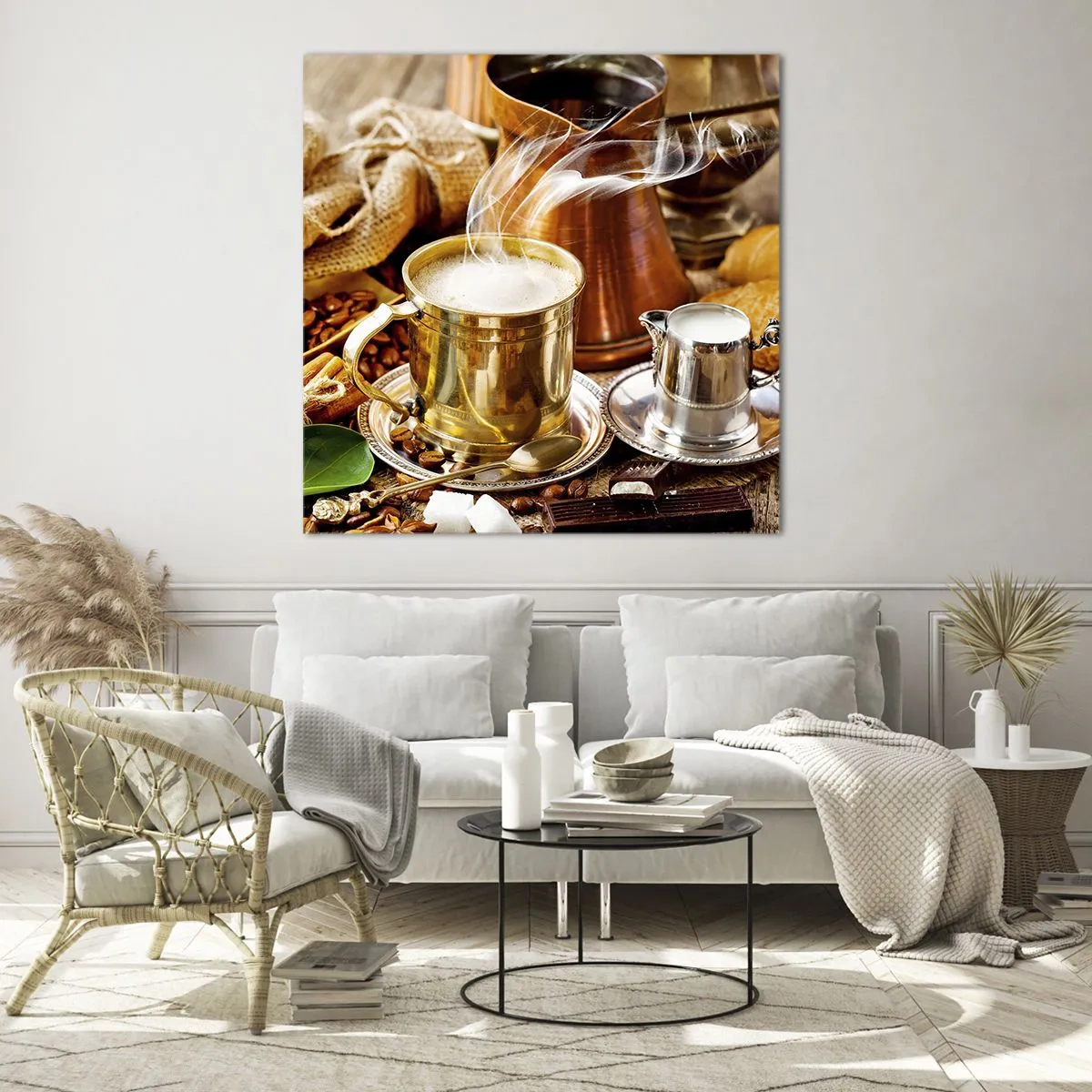 Glass picture - Have a Nice Day! - 60x60 cm