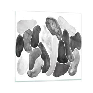Glass picture - Stone Abstract - 70x70 cm