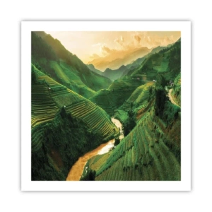 Poster - Vietnamese Valley - 60x60 cm