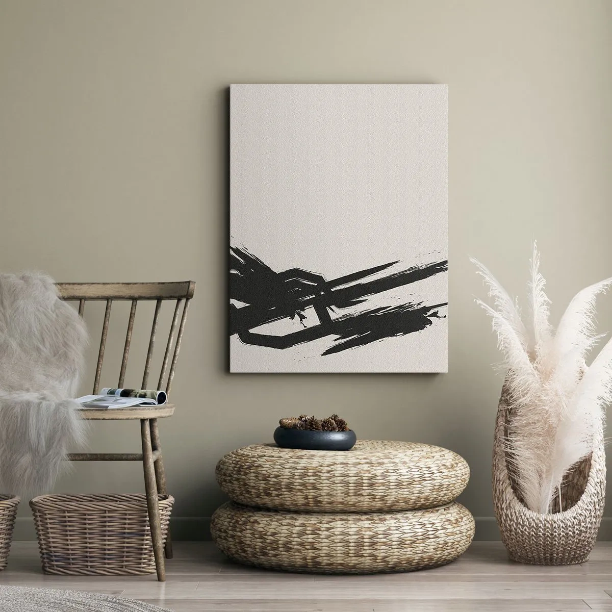 Canvas picture - Uncontrollable Rush - 70x100 cm