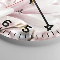 Clock face with numbers