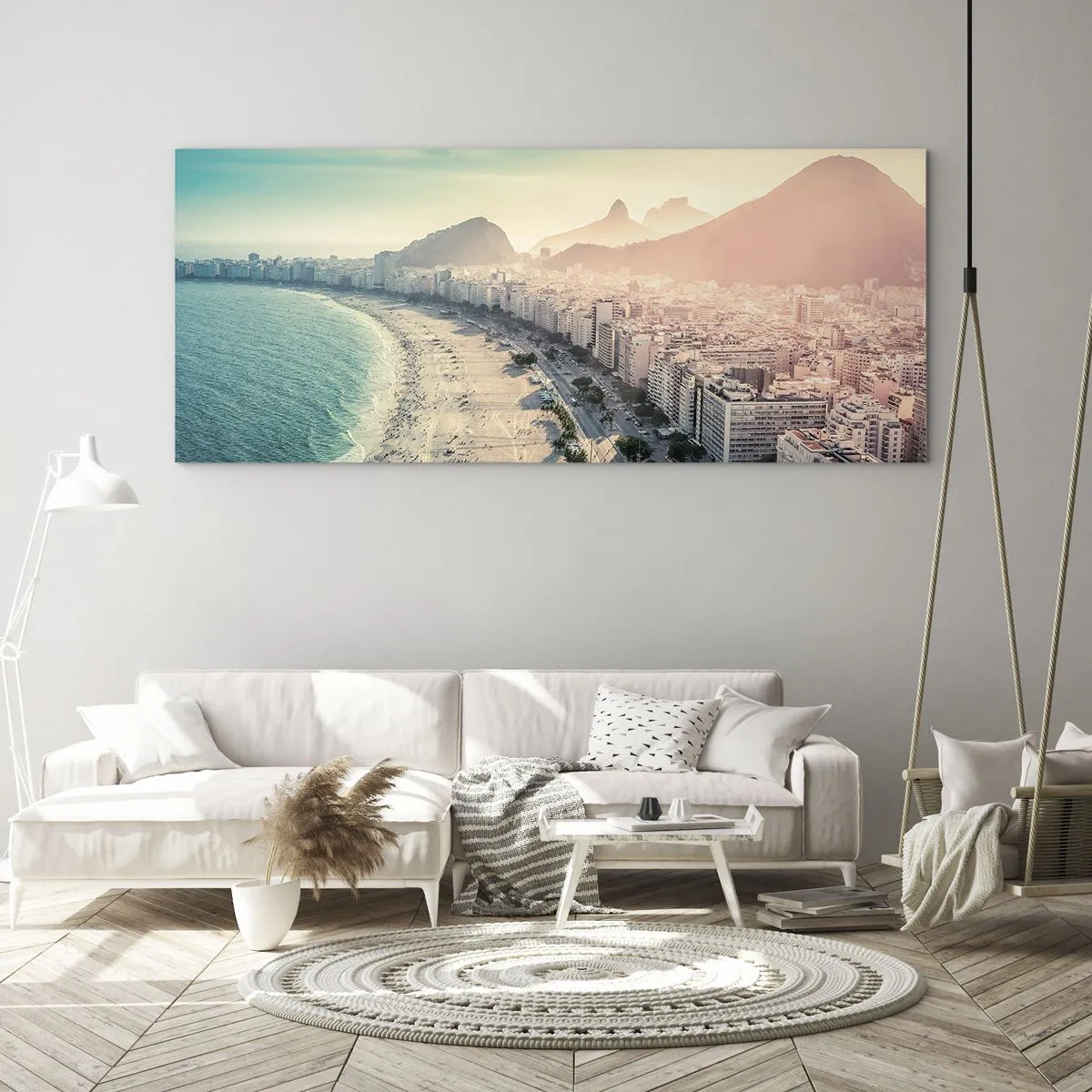 Glass picture - Eternal Holiday in Rio - 90x30 cm