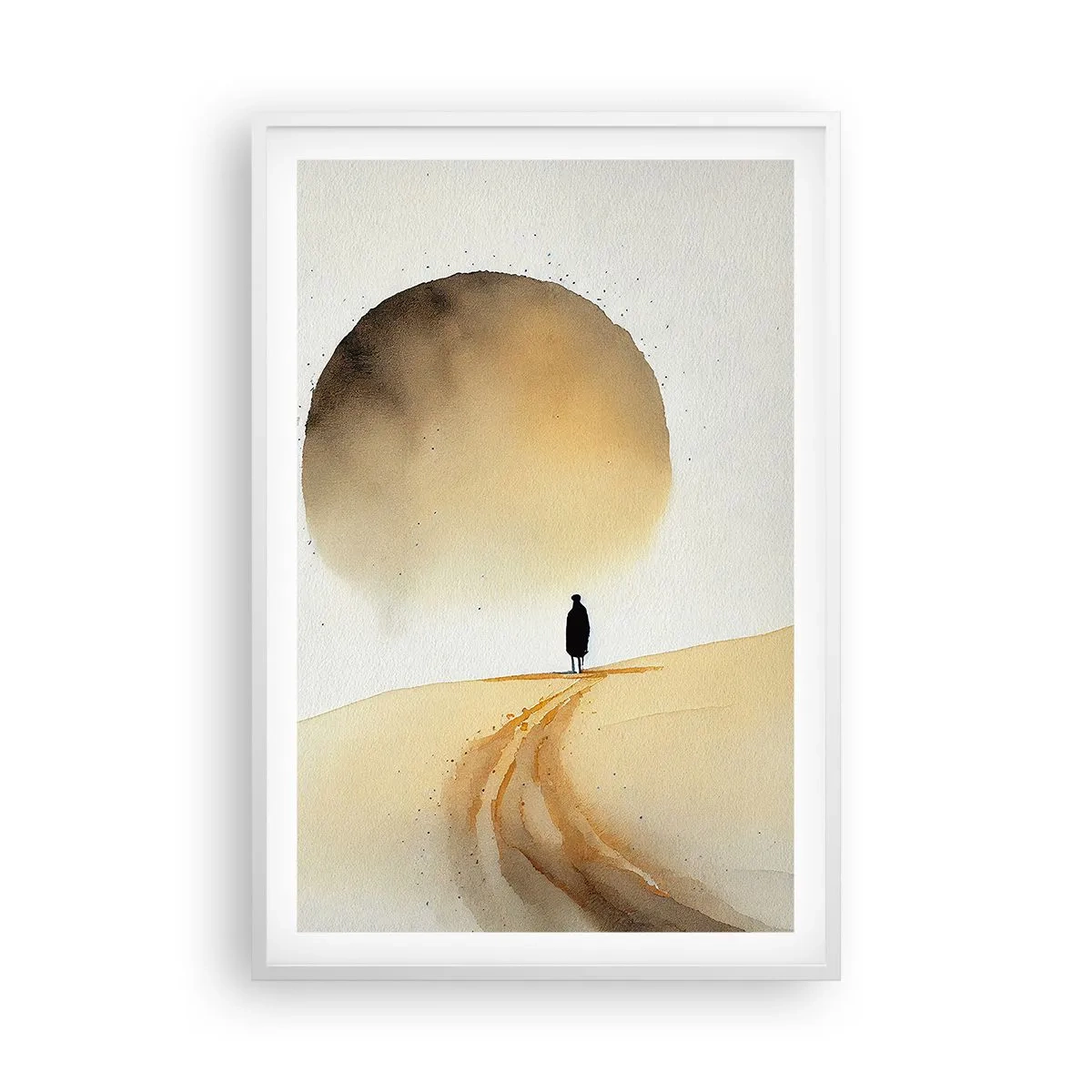 Poster in white frmae - Always Longing - 61x91 cm
