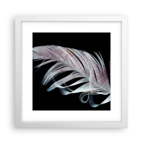 Poster in white frmae - Think about Touch - 30x30 cm