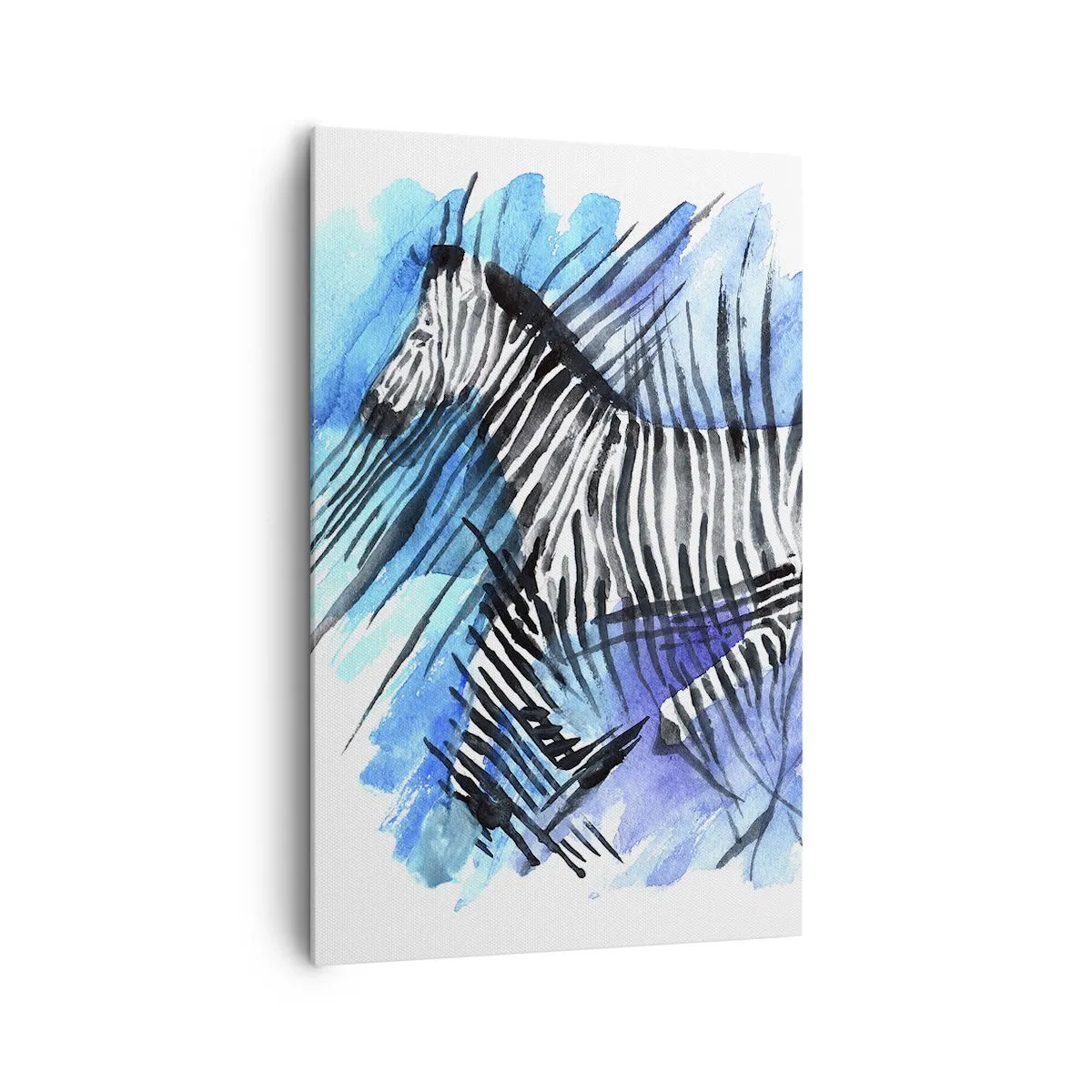Canvas picture - Hidden in Stripes - 80x120 cm