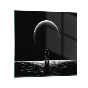 Glass picture - Face to Face - 50x50 cm