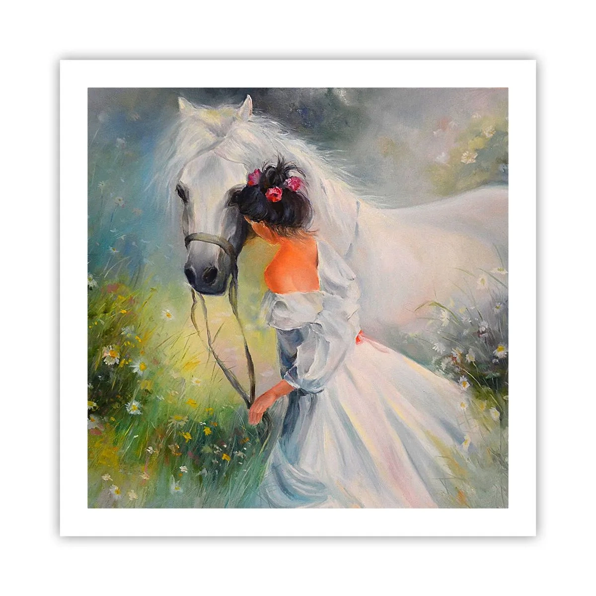 Poster - Like from a Beautiful Dream - 60x60 cm
