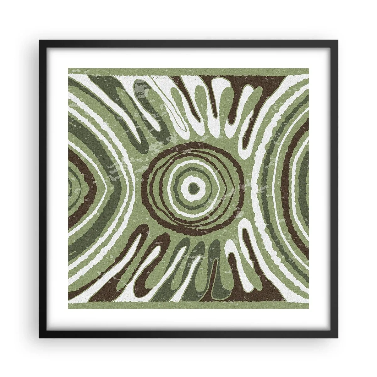 Poster in black frame - Explosion of Emotions - 50x50 cm