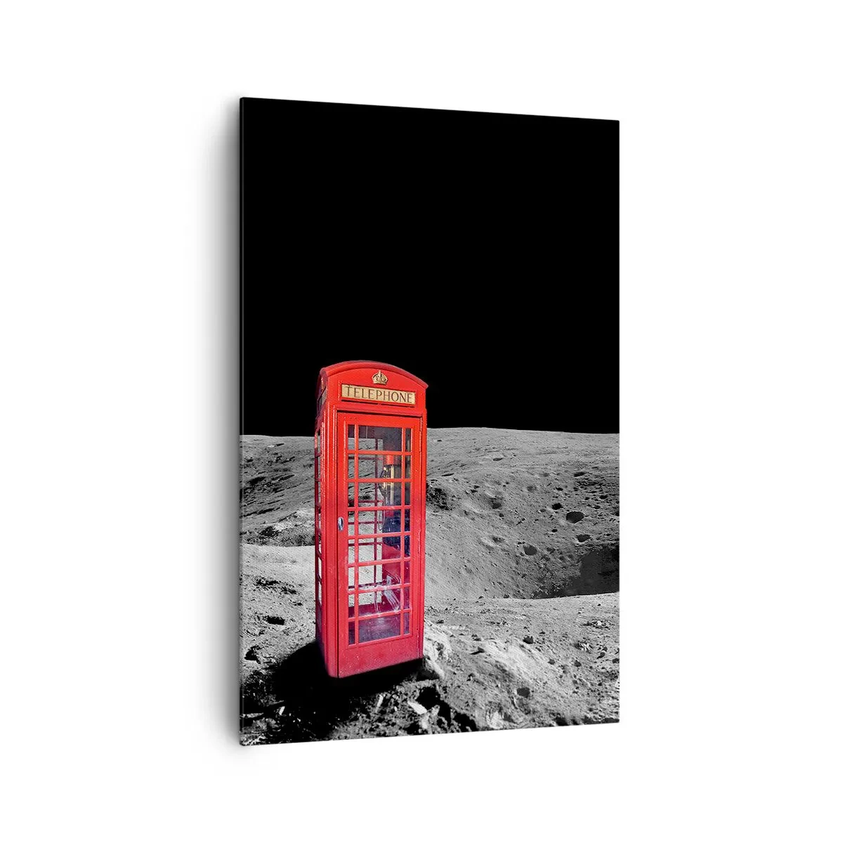 Canvas picture - Space Joke - 80x120 cm