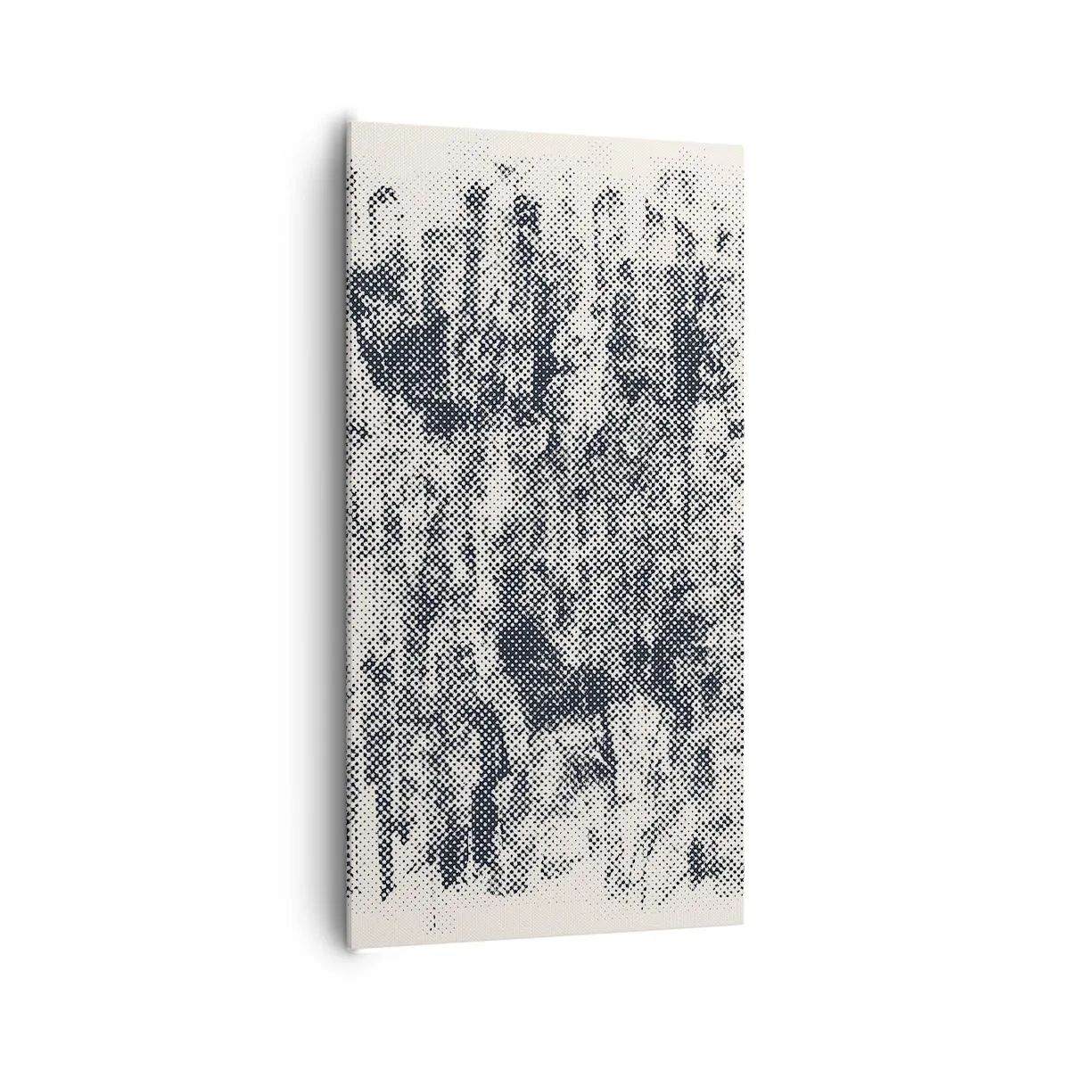 Canvas picture - Foggy Composition - 65x120 cm