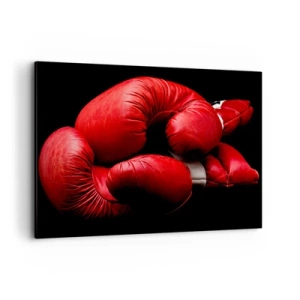 Canvas picture - Fight Emotions Are Behind Us - 120x80 cm