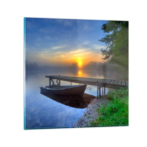 Glass picture - When Ordinary Changes into Magic - 40x40 cm