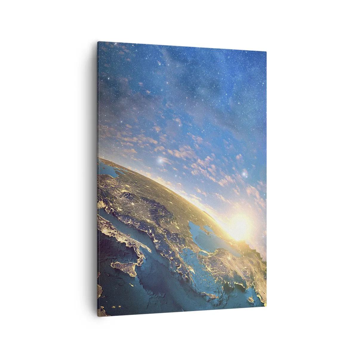 Canvas picture - Let's Look at Each Other from a Distance - 70x100 cm
