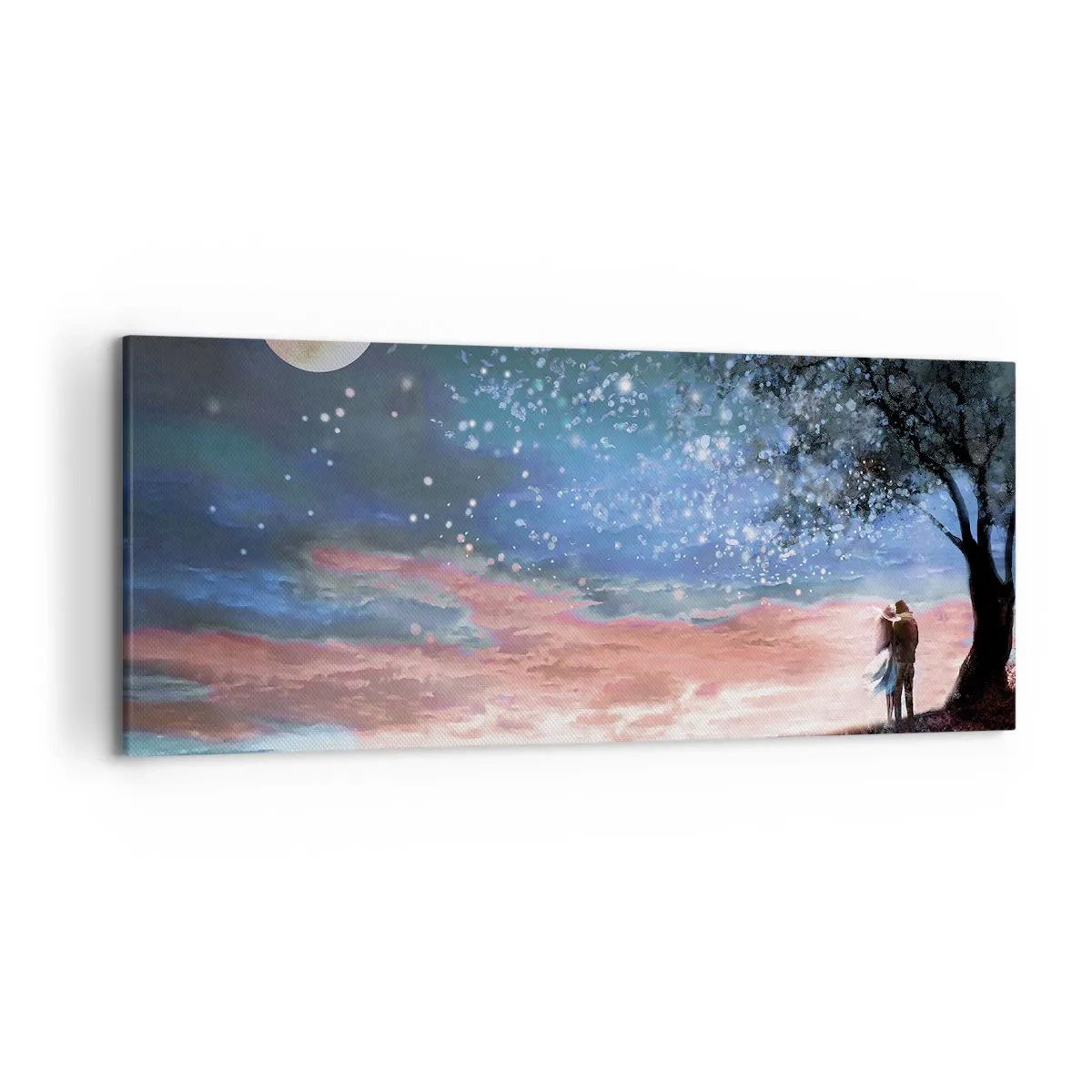 Canvas picture - Starry Spectacle - 120x50 cm