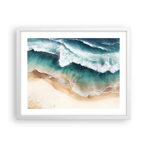 Poster in white frmae - Eternal Encounter - 50x40 cm