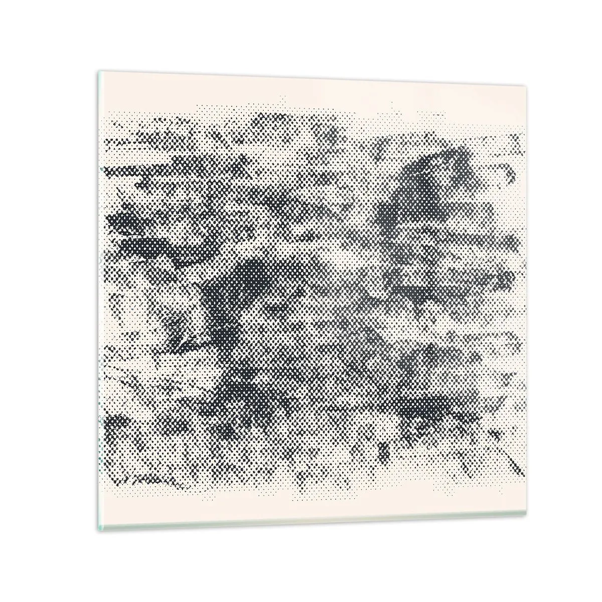 Glass picture - Foggy Composition - 40x40 cm