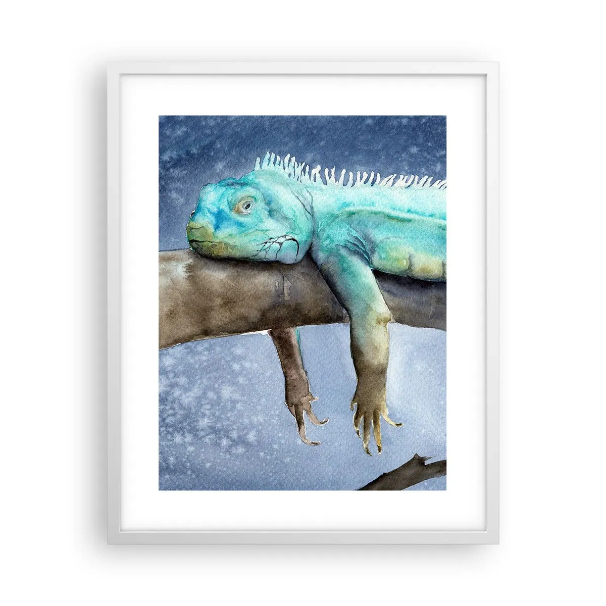 Poster in white frmae - It Feels Good - 40x50 cm