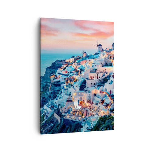 Canvas picture - Your Big Greek Holidays - 50x70 cm